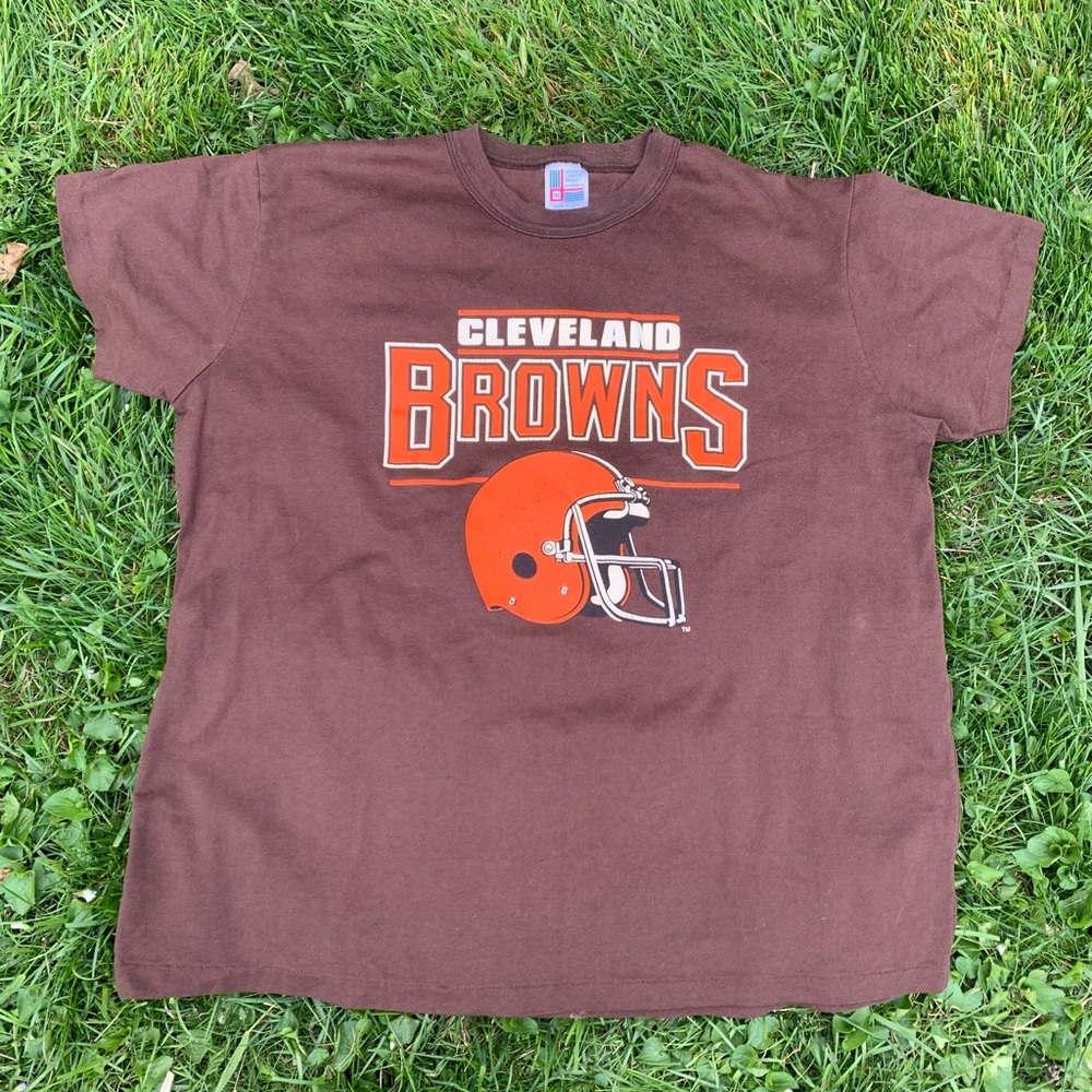 Vintage Cleveland Browns Tshirt 🏈🤎